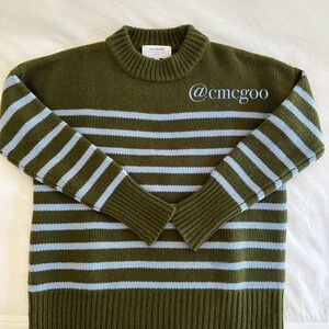 La Ligne Marin Striped Crewneck Sweater